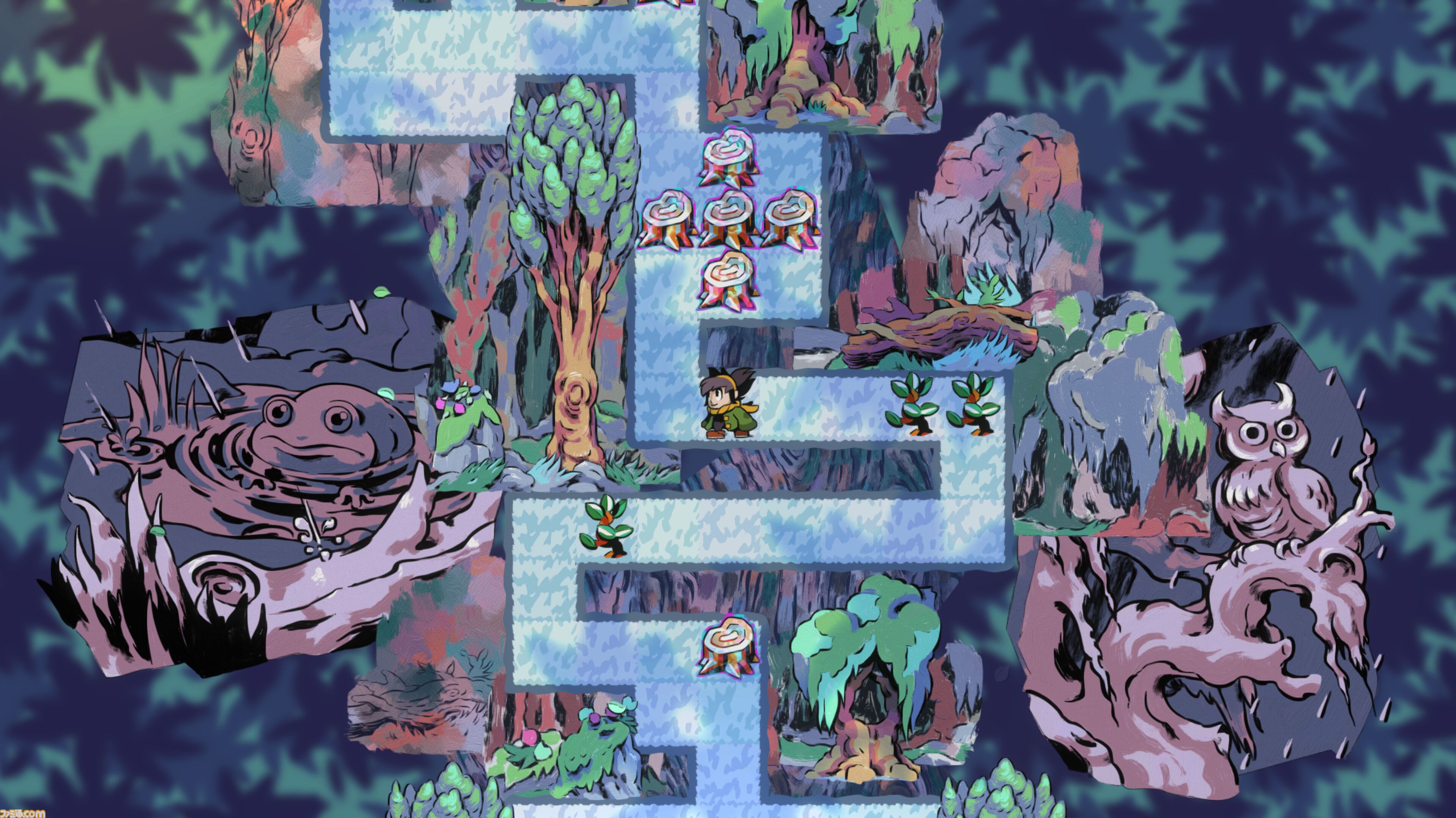 RPGとパズルが融合した新感覚の”ロール パズリング”『アレンジャー・ロールパズリングの旅』が今夏発売決定。主人公ジェマの自分探しの旅をいっしょに体験できる
