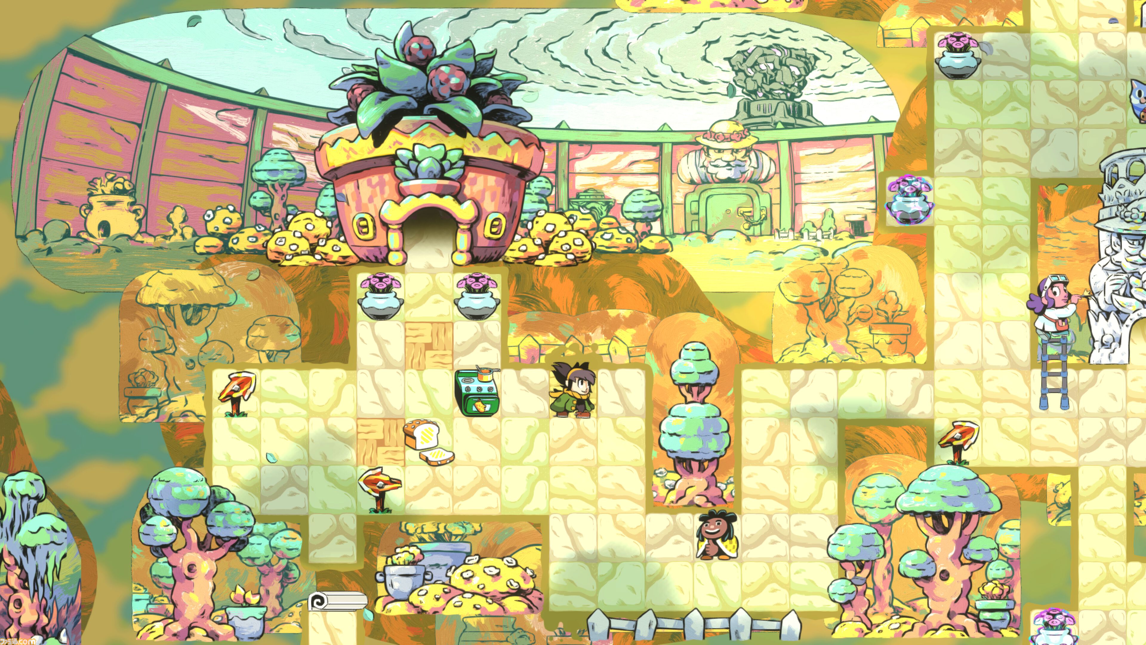 RPGとパズルが融合した新感覚の”ロール パズリング”『アレンジャー・ロールパズリングの旅』が今夏発売決定。主人公ジェマの自分探しの旅をいっしょに体験できる