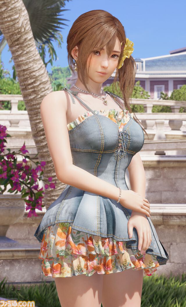 『VVプリズム』よむ氏コラボコーデ公開。大きく開いた胸元と背中に釘付け。デジタルデラックス版で入手可能