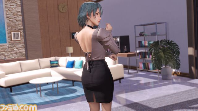 『VVプリズム』よむ氏コラボコーデ公開。大きく開いた胸元と背中に釘付け。デジタルデラックス版で入手可能