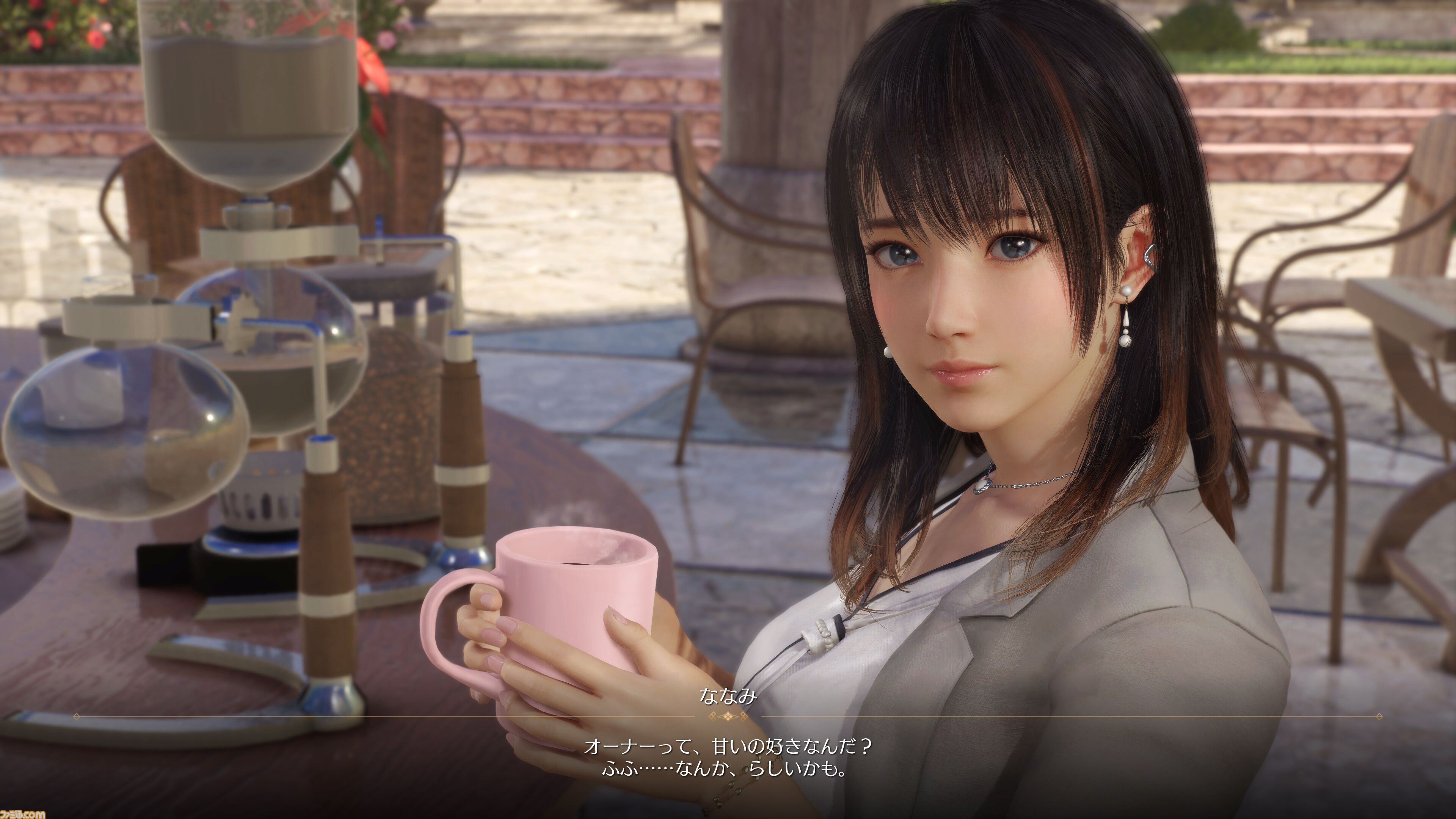 『VVプリズム』よむ氏コラボコーデ公開。大きく開いた胸元と背中に釘付け。デジタルデラックス版で入手可能