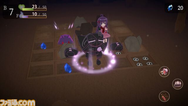 『深層のチャロアイト』宝探し大好き魔女がゴーレムといっしょに“ダウジング”でトレジャーハントするアクションRPG。本日（11/18）Steamページ公開