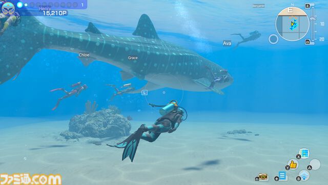 海洋探索ADVシリーズ最新作『フォーエバーブルー ルミナス』が5月2日にSwitchにて発売。潜るたび変化する海では大昔や幻の生き物など500種以上の海洋生物と出会える