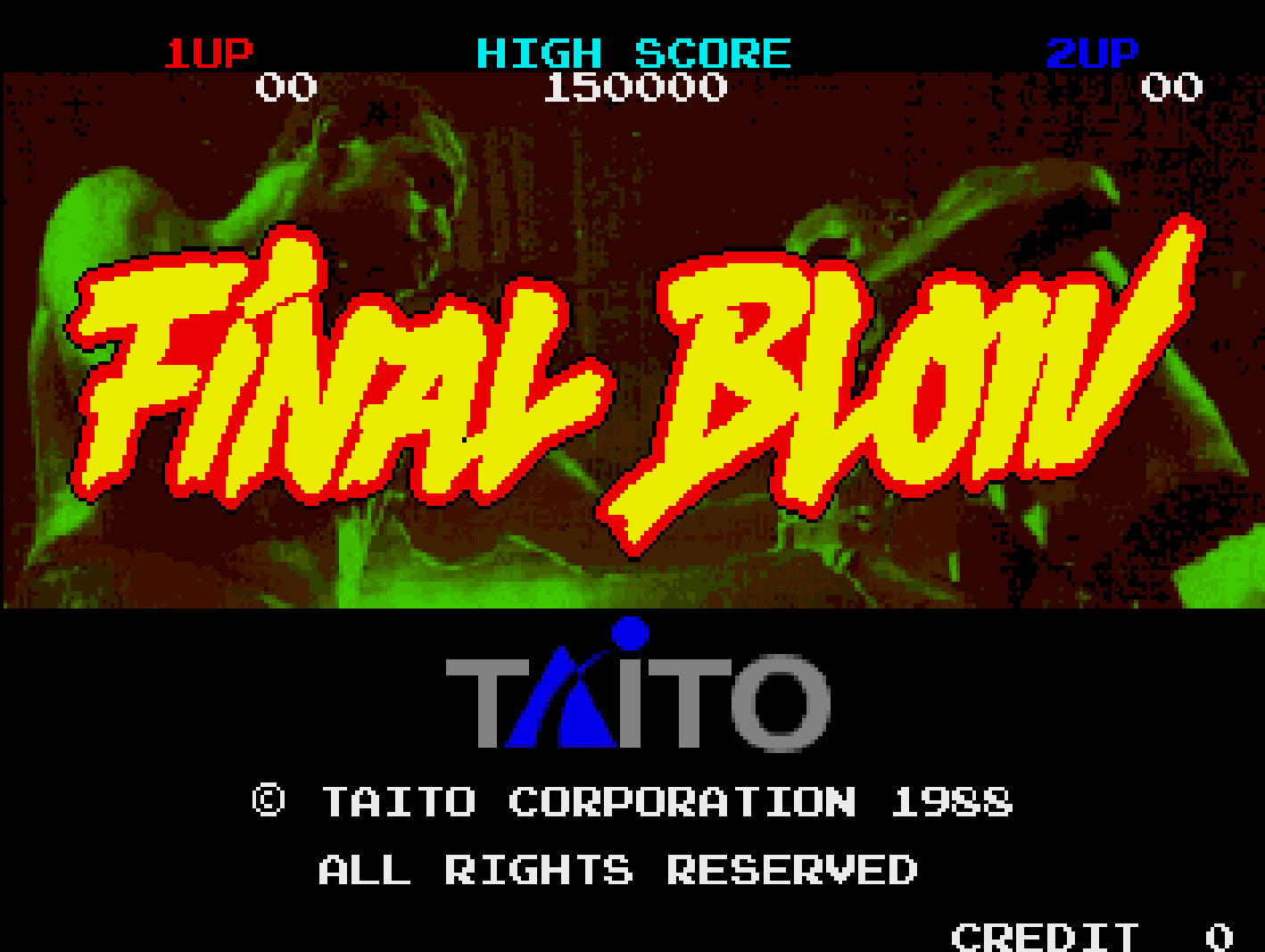 【アケアカ】『ファイナルブロー』11月21日に配信。1989年にタイトーから発売されたスポーツアクションゲームが復活
