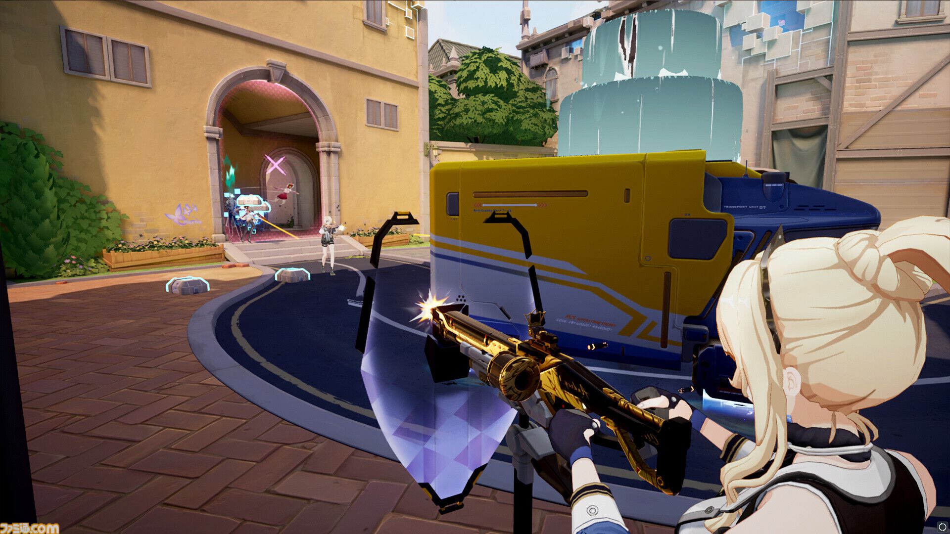 『ストリノヴァ』PC版が本日（11/22）リリース。体がペラペラになれるアニメ調キャラの対戦TPS