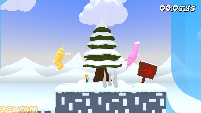 『スーパーバニーマン』Switch版が本日配信。謎のウサギ男たちのクレイジーな協力アクション。パーティーモードは最大4人プレイ可能