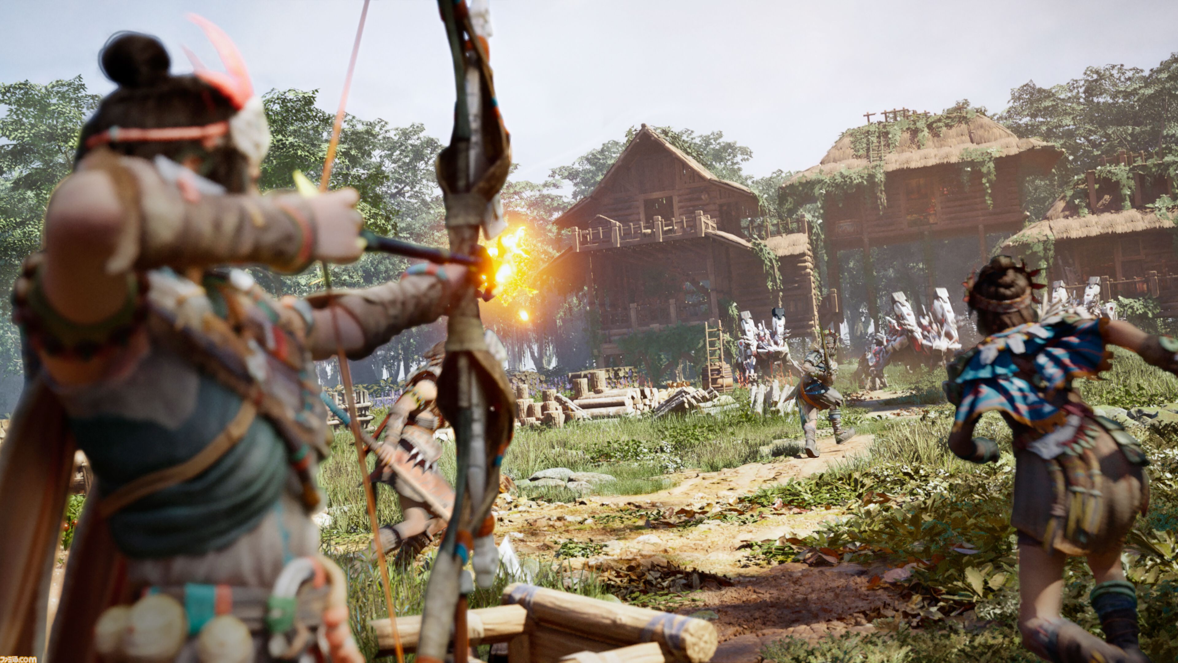『LIGHT OF MOTIRAM』巨大な機械相手に斧や剣で立ち向かうオープンワールドクラフトサバイバルが発表。100種類以上の機械獣ペットや、オンライン協力マルチプレイも