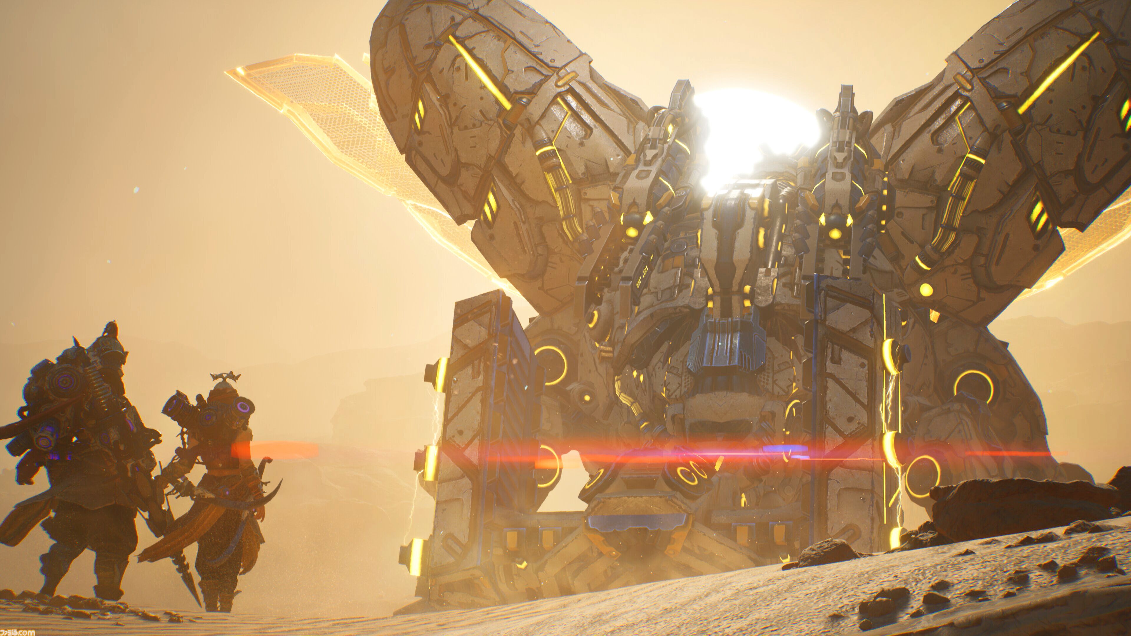 『LIGHT OF MOTIRAM』巨大な機械相手に斧や剣で立ち向かうオープンワールドクラフトサバイバルが発表。100種類以上の機械獣ペットや、オンライン協力マルチプレイも
