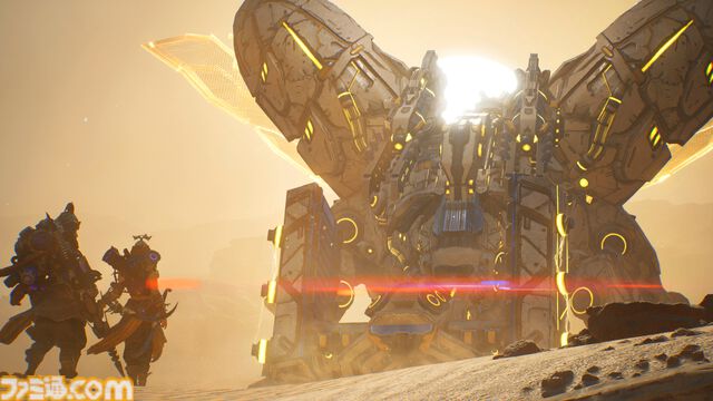 『LIGHT OF MOTIRAM』巨大な機械相手に斧や剣で立ち向かうオープンワールドクラフトサバイバルが発表。100種類以上の機械獣ペットや、オンライン協力マルチプレイも