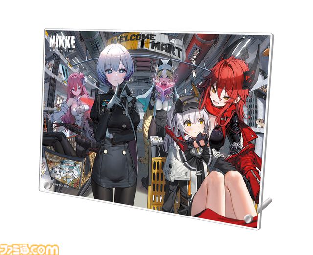 【NIKKE】公式ビジュアルが満載の、初のアートブックが2025年3月19日に発売＆予約開始。アクリルプレートがセットになったebtenDXパックも！