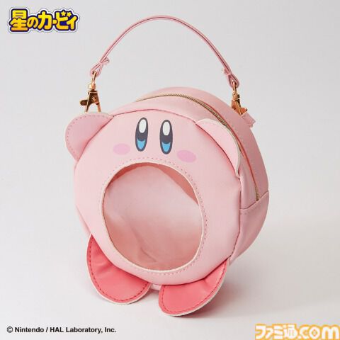 『カービィ』ふんわり素材のトートバッグ、吸い込み姿のポーチなどかわいいグッズが大集合。しまむらオンラインストアで本日（11/23）15時より販売