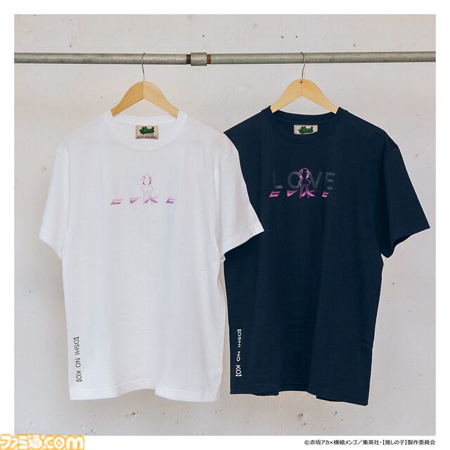 『【推しの子】』新作ファッショングッズが予約受付開始。アイコニックなTシャツをはじめ、“今ガチ”モチーフのスウェット、ミニバッグなど、普段使いしやすいラインアップ