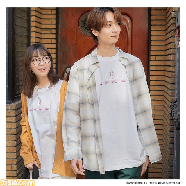 『【推しの子】』新作ファッショングッズが予約受付開始。アイコニックなTシャツをはじめ、“今ガチ”モチーフのスウェット、ミニバッグなど、普段使いしやすいラインアップ