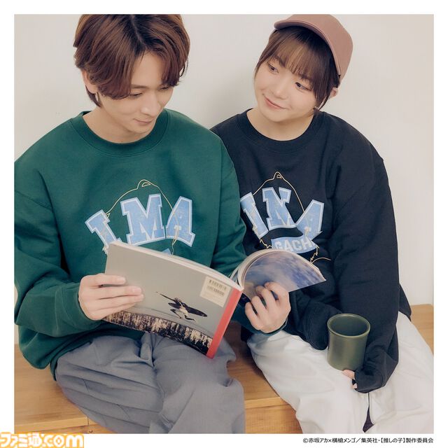 『【推しの子】』新作ファッショングッズが予約受付開始。アイコニックなTシャツをはじめ、“今ガチ”モチーフのスウェット、ミニバッグなど、普段使いしやすいラインアップ