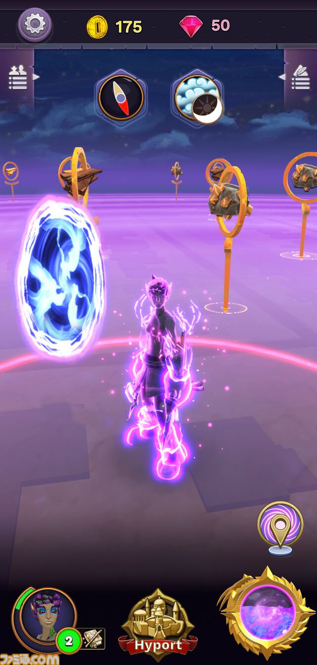 『MythWalker』ファンタジー世界を旅する位置情報ゲームが配信開始。移動せずに遊べる機能を搭載