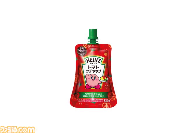 『星のカービィ』デザインのトマトケチャップが11月下旬に発売。世界売上No.1ブランドのハインツと“トマトつながり”コラボ