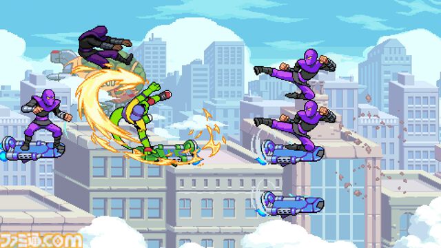 『ミュータント タートルズ：シュレッダーの復讐』本編とふたつのDLCを収録した新パッケージ版が本日（11/26）発売。タートルズたちがニューヨークで大暴れ