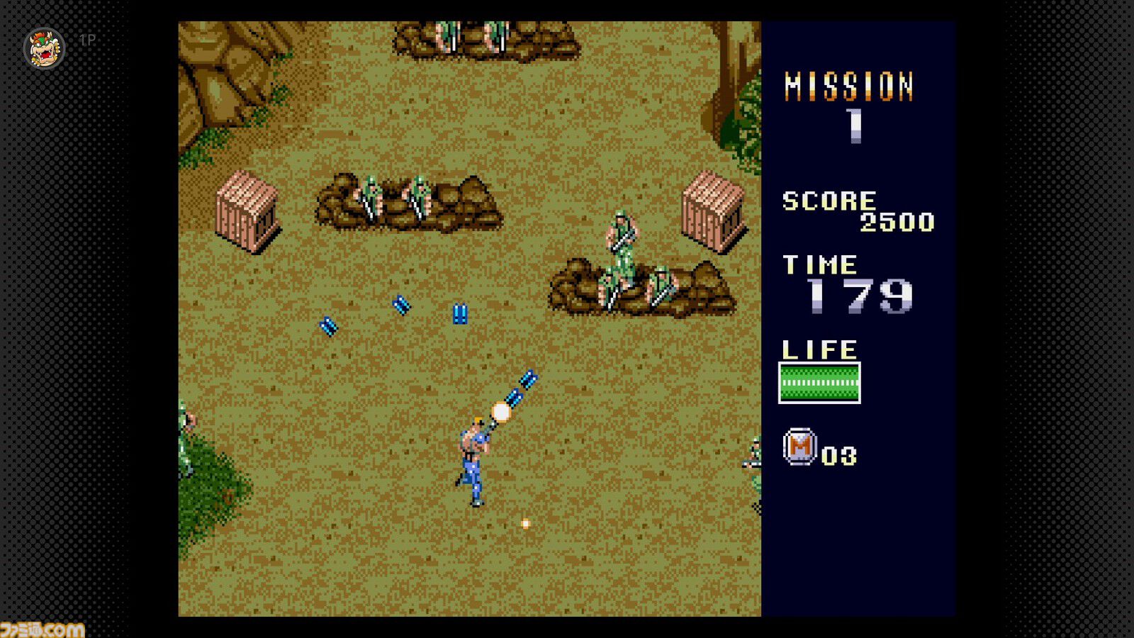 戦場の狼II メガドライブ オリジナルモード / Mercs Mega Drive