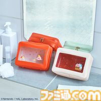 『カービィ』お風呂デザインのグッズがクレーンゲーム機に再登場。温泉でくつろぐカービィ＆ワドルディの姿にほっこり【12月6日スタート】