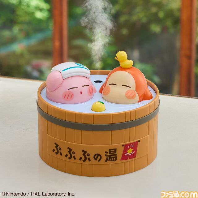 『カービィ』お風呂デザインのグッズがクレーンゲーム機に再登場。温泉でくつろぐカービィ＆ワドルディの姿にほっこり【12月6日スタート】