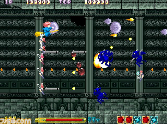 【アケアカ】『コットン』11月28日配信。 食いしん坊な魔女っ子と小さな妖精の冒険を描く、ポップでコミカルなシューティング