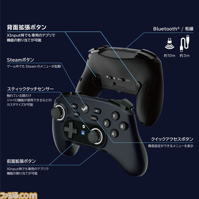 AmazonでバンダイナムコのSteamキーコードセールが開催中。さらに『ワイヤレスホリパッド for Steam』をセットで買うと500円オフとお買い得に