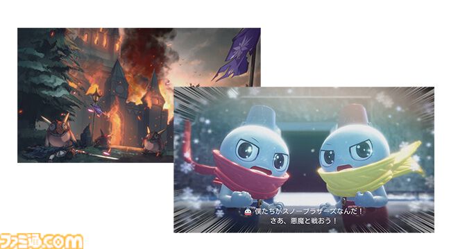 『スノーブラザーズ ワンダーランド』約30年ぶりの新作が3Dアクションとなって本日（11/28）発売。“ニックJr.”＆“トムJr.”の兄弟が雪玉キックで敵を蹴散らす。最大4人のマルチにも対応