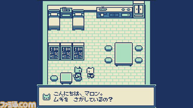 『マロンの日』子うさぎのマロンになって祭のお手伝いをするアドベンチャーが配信開始。ドット絵で描かれたレトロな町をおさんぽ