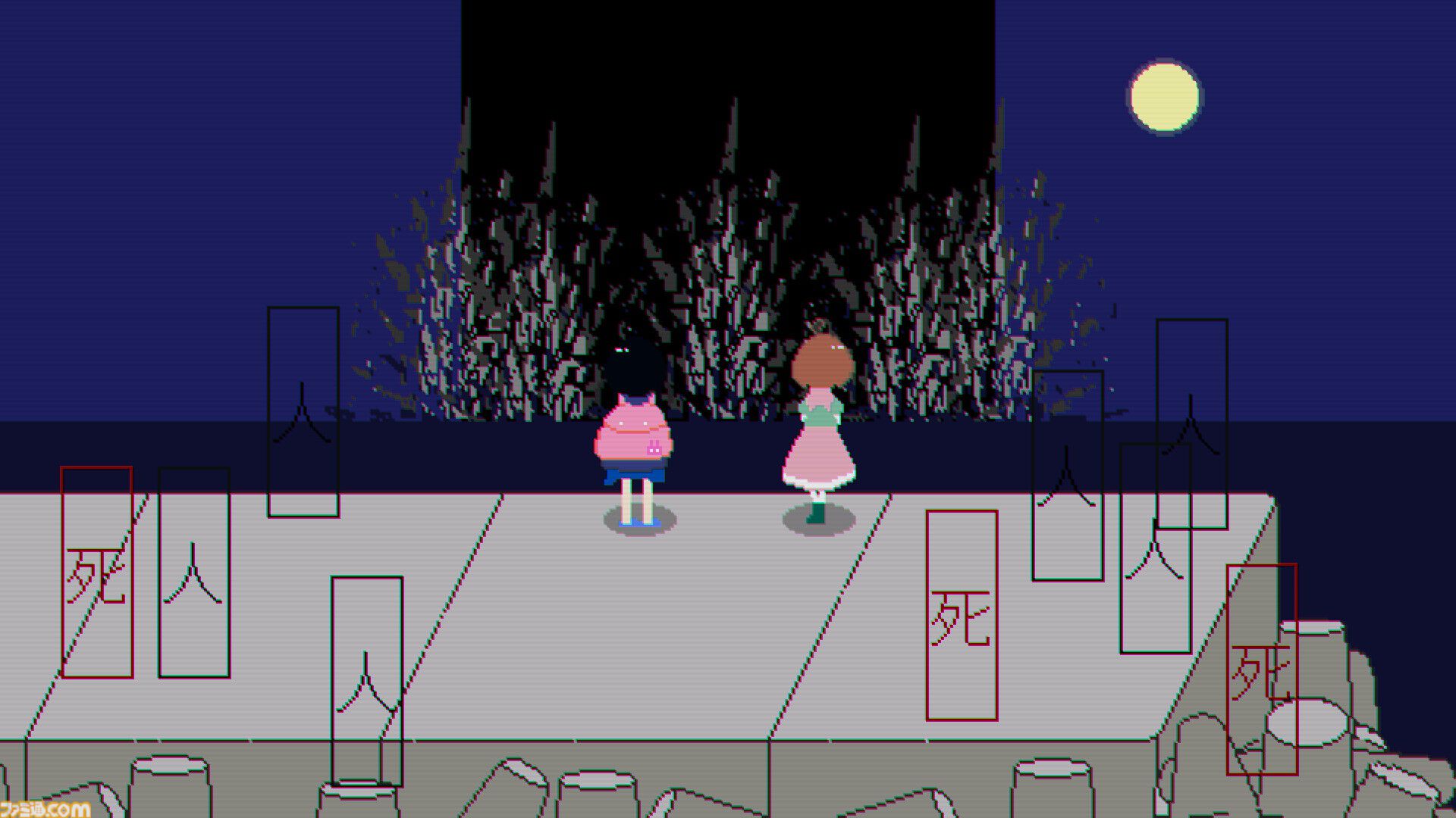 『亜電』かわいいキャラが踊って戦ってときには死んでしまうベルトスクロールゲームが12月12日に発売。最後までダンスできれば敵は爆発して死ぬ
