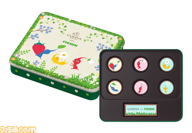 『ピクミン』『どうぶつの森』とコラボしたゴディバのチョコレートが登場。2025年1月8日より数量・期間限定販売