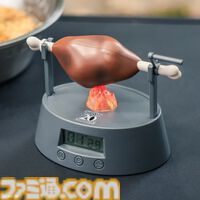 『モンハン』肉焼きタイマー＆タンブラーつきのムックがファミマで12月27日に発売。タイマーにはおなじみのメロディーと「上手に焼けました！」ボイス搭載