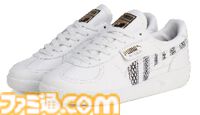 『モンハン』PUMAコラボ新商品が国内限定で12月6日に先行発売。勇ましくもかわいい武者姿のアイルーを描いたTシャツやスニーカーが新登場