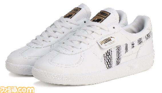 『モンハン』PUMAコラボ新商品が国内限定で12月6日に先行発売。勇ましくもかわいい武者姿のアイルーを描いたTシャツやスニーカーが新登場