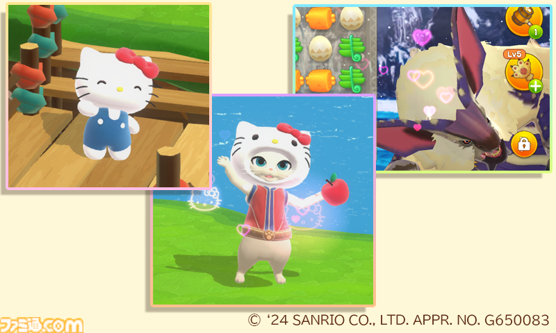 モンハンパズル』サンリオキャラクターズとのコラボイベント開催