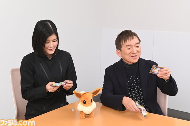 【ポケカ】“テラスタルフェスex”収録のイーブイexにケーキが登場!?　どうしてケーキがポケモンカードになったのか、株式会社ポケモン・石原社長とパティシエの庄司夏子さんに訊いてみた