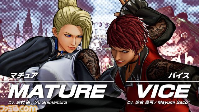 『KOF15』追加キャラのマチュア、バイスが12月12日配信。全キャラバランス調整、DLCと本編のデジタル版セットも同日展開【ザ・キング・オブ・ファイターズXV】