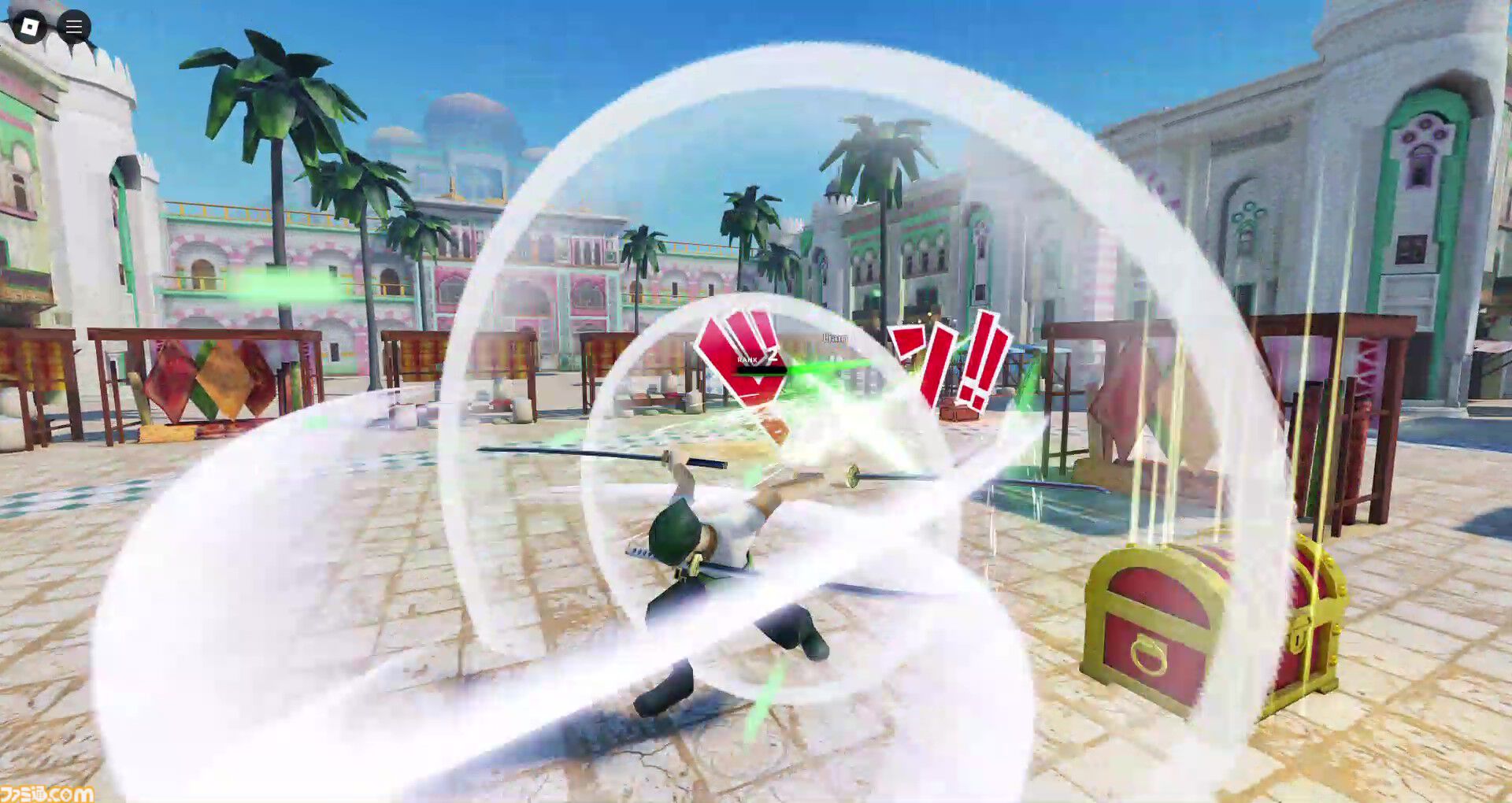 『ONE PIECE GRAND ARENA』バーチャル空間プラットフォーム・Robloxで配信開始。海賊王を目指して最大20人で戦うアクションゲーム