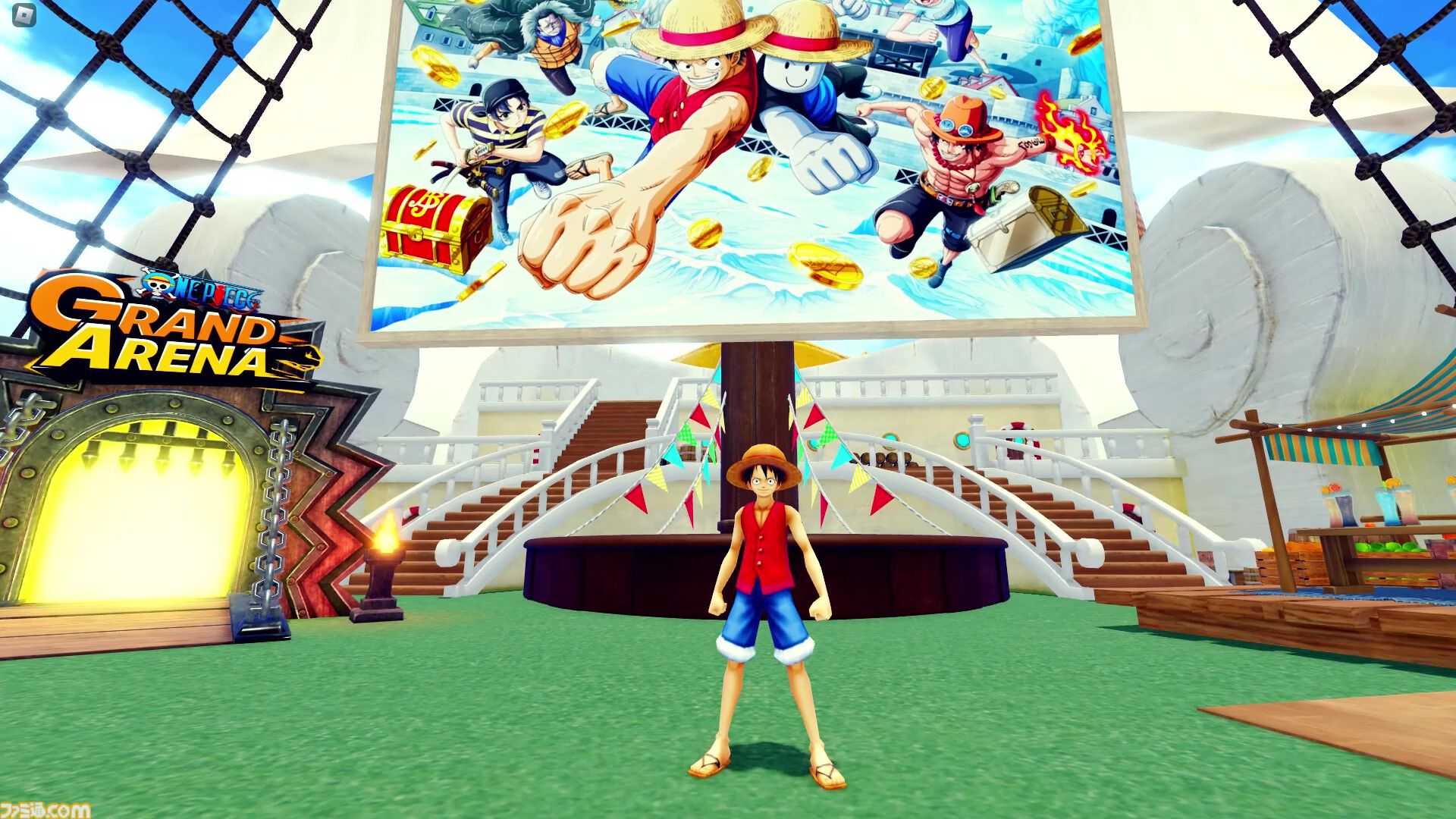 ワンピース』がRobloxで大乱戦アクションゲーを配信。最大20人で