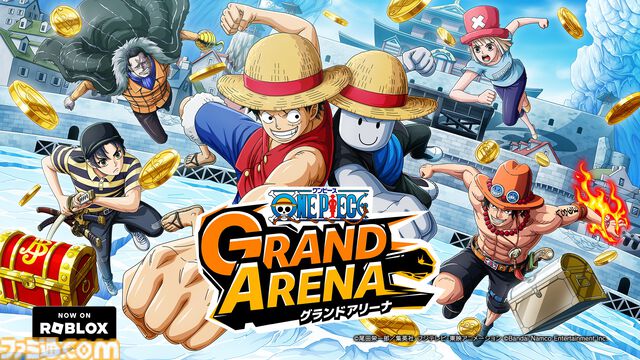 『ONE PIECE GRAND ARENA』バーチャル空間プラットフォーム・Robloxで配信開始。海賊王を目指して最大20人で戦うアクションゲーム