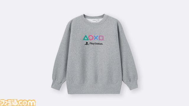 【プレステ30周年】GUコラボアイテム本日発売。PS5までの歴代コントローラーや△○×□デザインのスウェットなどが展開