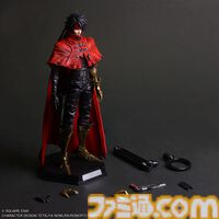 『FF7 リバース』“PLAY ARTS真 ヴィンセント・ヴァレンタイン”フィギュア発売。従来シリーズよりさらに広い可動域を実現。眼球も動かせる【予約開始】