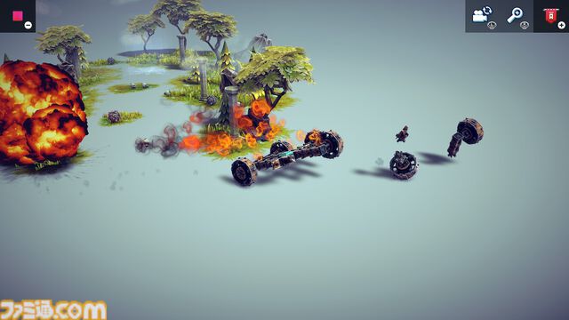 『Besiege - ビシージ -』レビュー。息抜きのつもりで遊ぶと徹夜不可避なマシン作りが楽しいビルド＆シミュレーション。“僕の考えた最強のマシン”を本当に作って遊べるのが楽しい