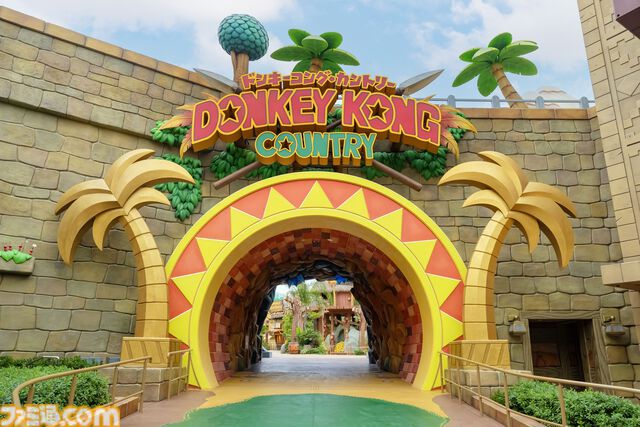 USJ“ドンキーコング・カントリー”先行体験リポート。途切れたレールをジャンプで飛び越えるトロッコなど、ゲーム内でおなじみのシーンを実際に体験できる夢のようなエリア