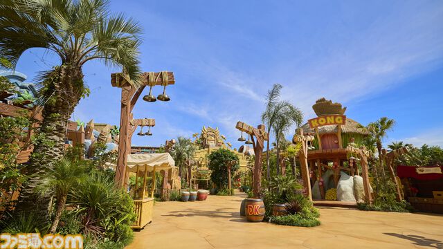 USJ“ドンキーコング・カントリー”先行体験リポート。途切れたレールをジャンプで飛び越えるトロッコなど、ゲーム内でおなじみのシーンを実際に体験できる夢のようなエリア