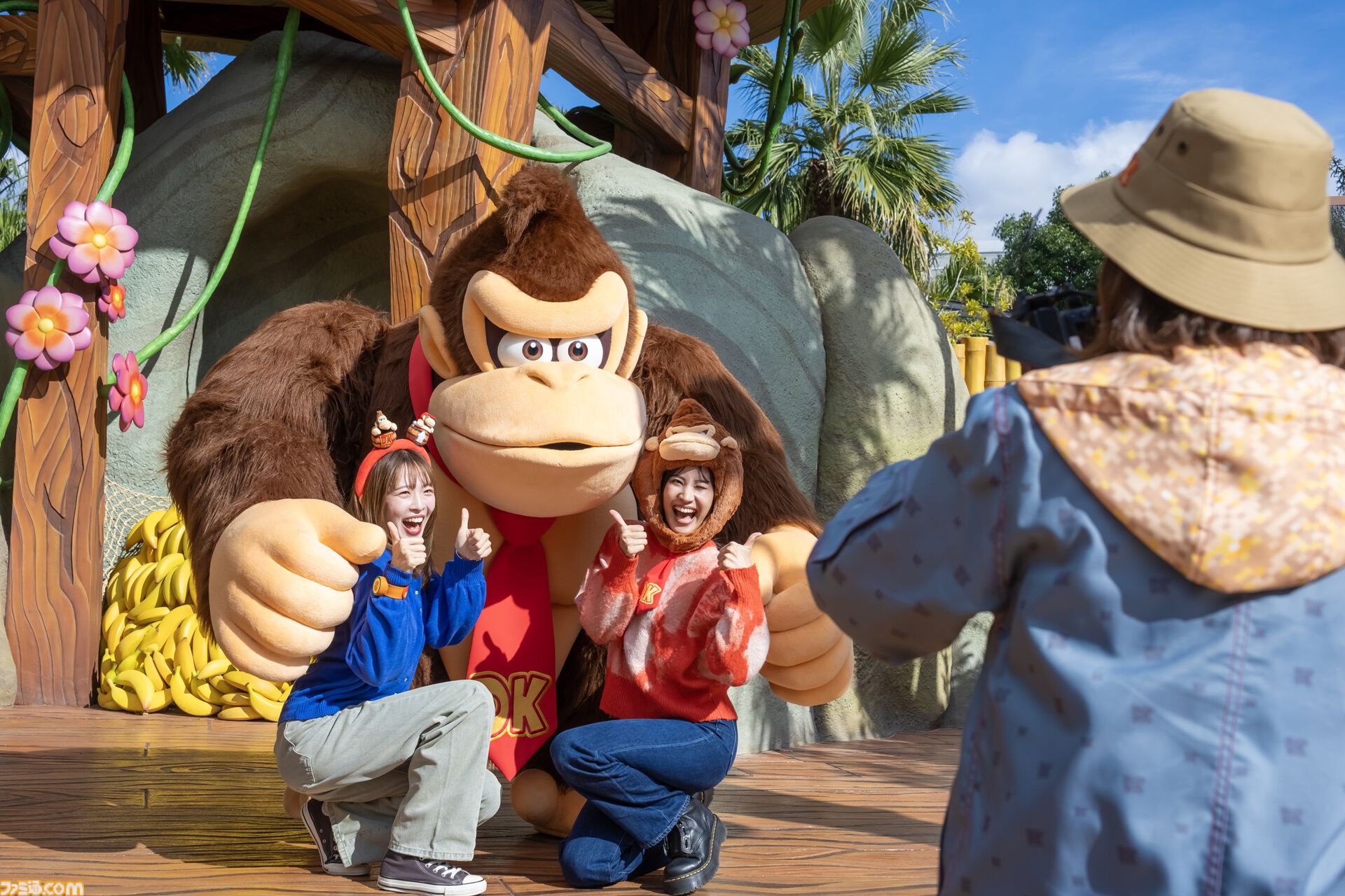 USJ“ドンキーコング・カントリー”先行体験リポート。途切れたレールをジャンプで飛び越えるトロッコなど、ゲーム内でおなじみのシーンを実際に体験できる夢のようなエリア