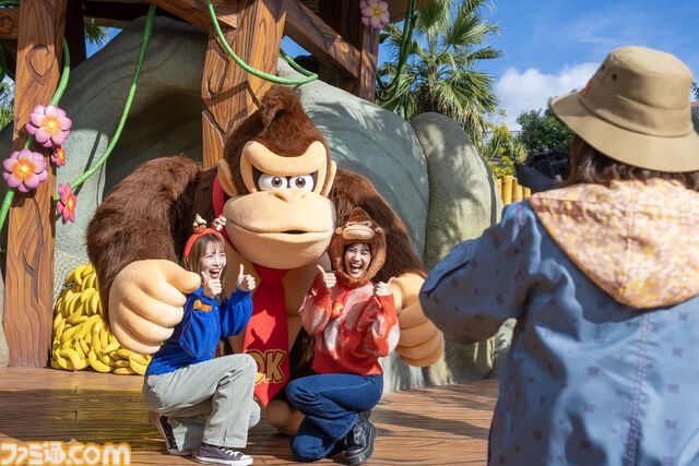 USJ“ドンキーコング・カントリー”先行体験リポート。途切れたレールをジャンプで飛び越えるトロッコなど、ゲーム内でおなじみのシーンを実際に体験できる夢のようなエリア