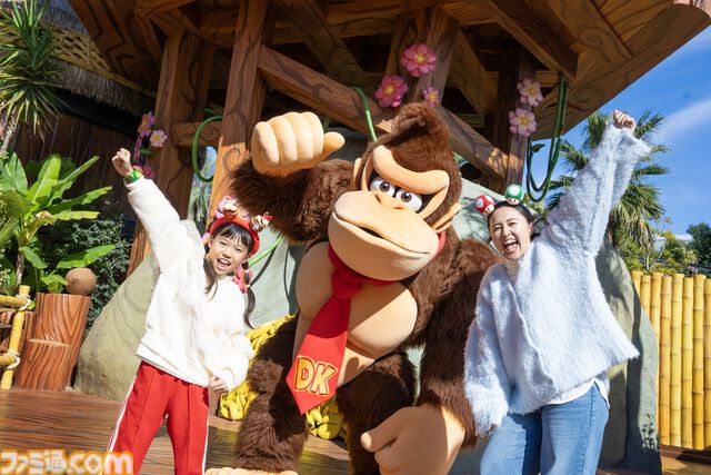USJ“ドンキーコング・カントリー”先行体験リポート。途切れたレールをジャンプで飛び越えるトロッコなど、ゲーム内でおなじみのシーンを実際に体験できる夢のようなエリア