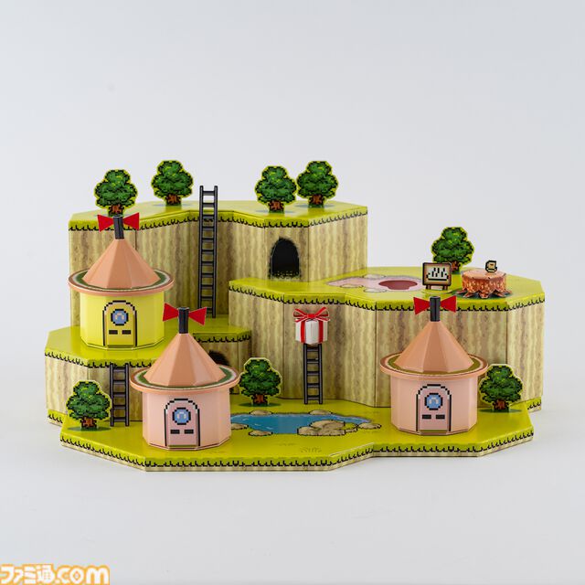 『MOTHER2』サターンバレーのペーパークラフトやどせいさんフィギュアなど、新作グッズが勢ぞろい。“MOTHERのBAZAAAAR!!”2025年1月開催