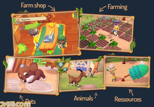 『Sugardew Island』シンプルさを追求した農園ショップシミュレーションが2025年3月に発売予定。農業やショップ経営、動物のお世話などでスローライフを堪能