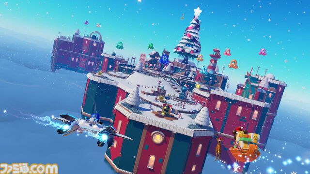 『アストロボット』新ステージ“わくわくスノータウン”が12月13日に無料配信。キラキラと輝くプレゼントやジングルベルなど楽しさいっぱいのステージに